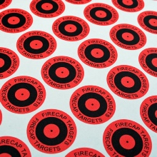 FireCap Target Stickers